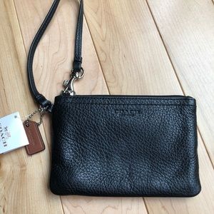 Coach Bags - COACH -black leather wristlet Coach Bags - COACH -black leather wristlet